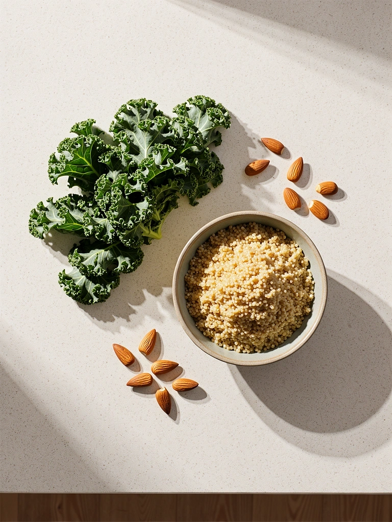 Gesunde Zutaten und Nährstoffe